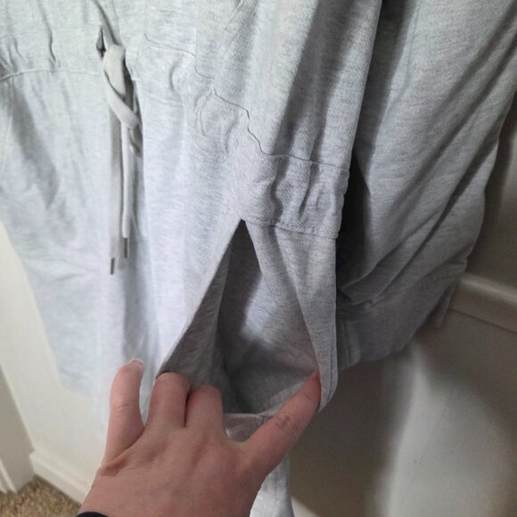 ATHLETA Solid Heather Grey Farallon Heather Dress - Picture 3 of 6